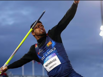 Rumesha Tharanga Wins Javelin Throw at World Athletics Ultimate Championship